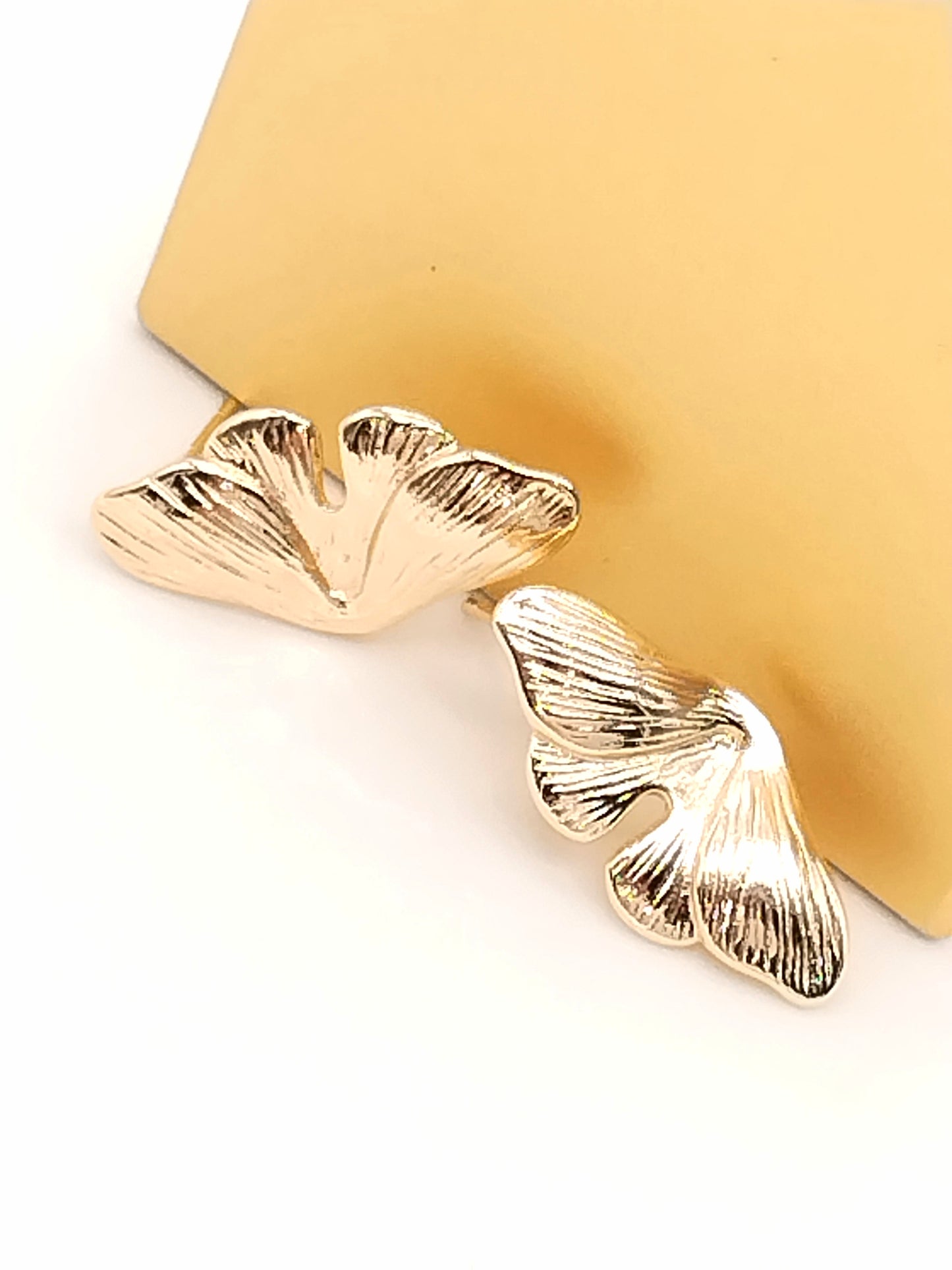 Leaves Earrings, Gold Studs, Minimalist, Natyre, Trending Jewelry, Birthdays, Gifts, Women, Girls