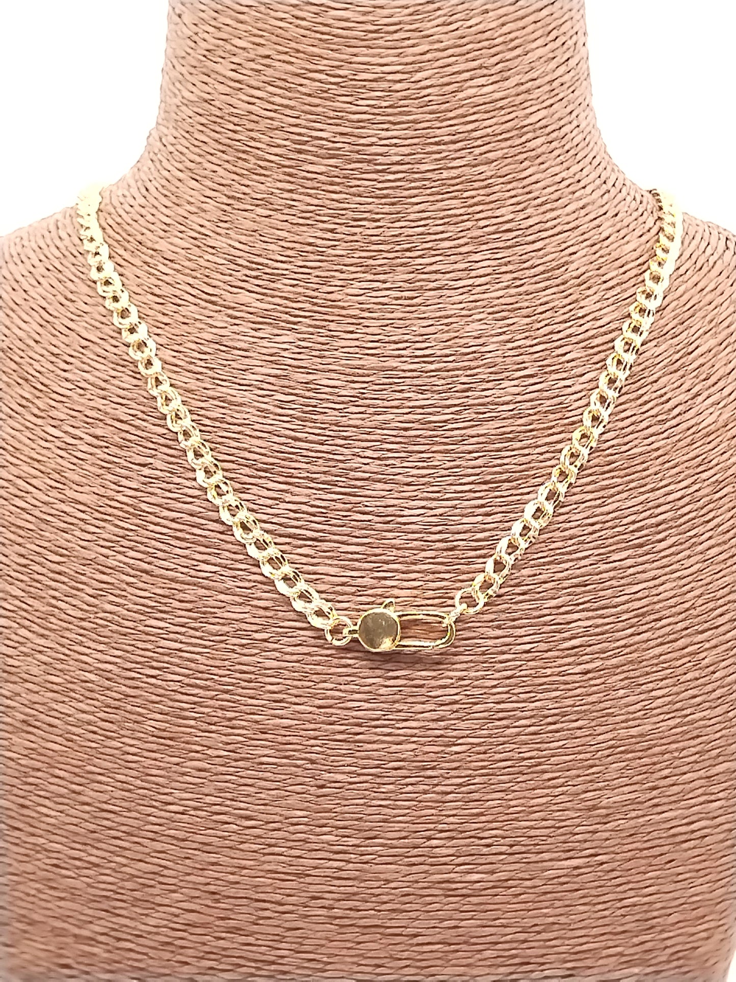 Chunky Chain Necklace, 18k Gold Plated Choker, Trendy Women Jewelry, Gift, Holidays, Classy