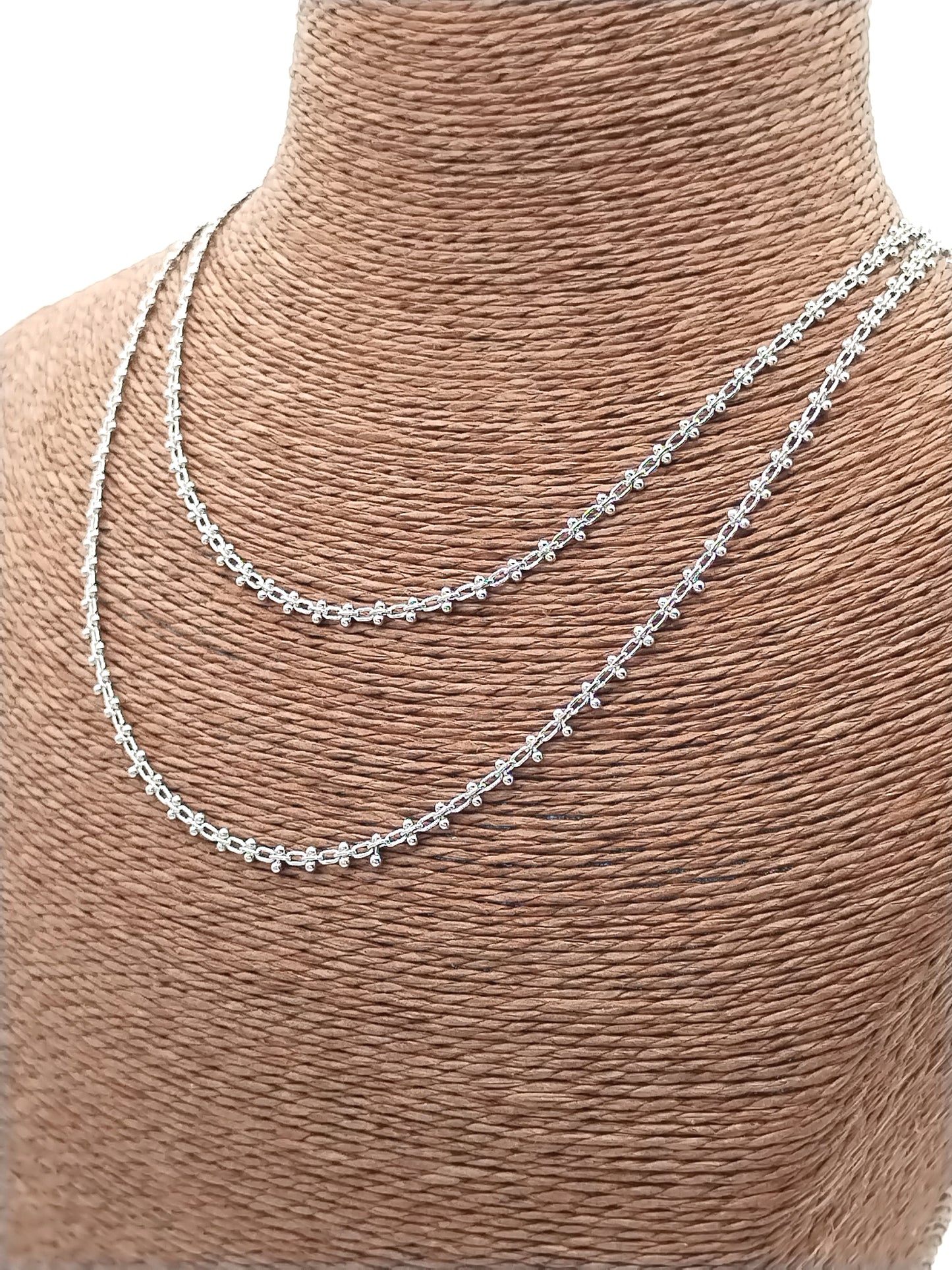 Silver Chain Choker, Trendy Necklace, Valentine´s Gift, Minimal Jewelry, Women (Copia)